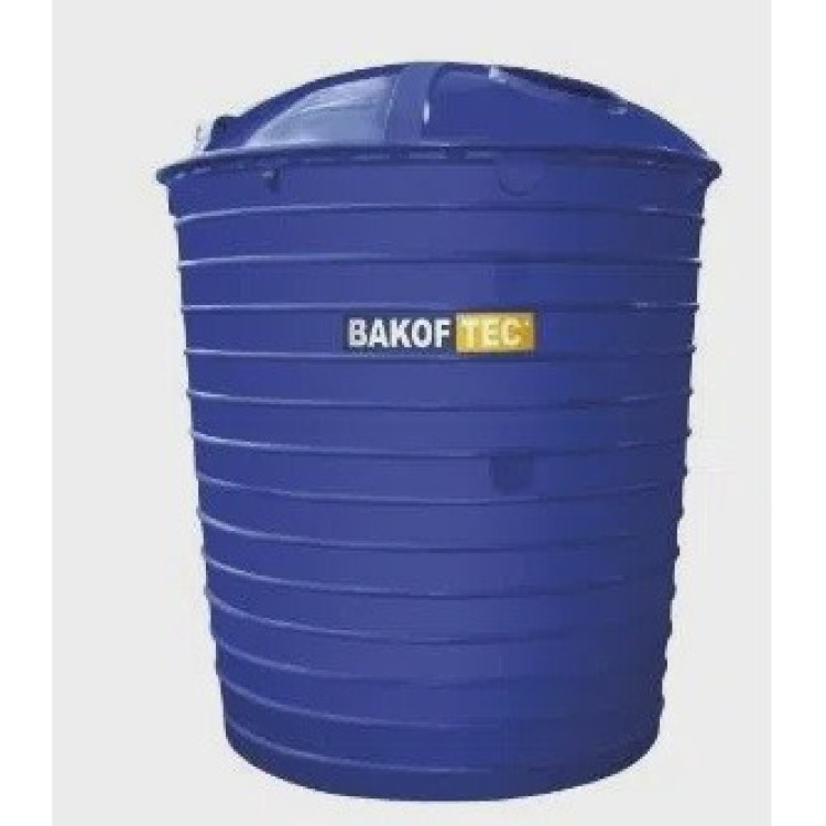 Caixa D'Água Polietileno 5000L Azul Bakof Tec