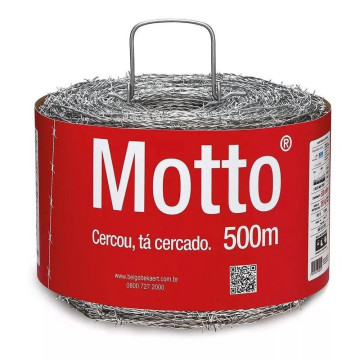 Arame Farpado Motto Belgo 500 M