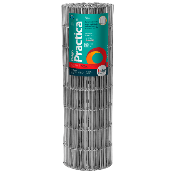 Tela Belgo Practica 5x10CM 1,52M 2,00MM 25m