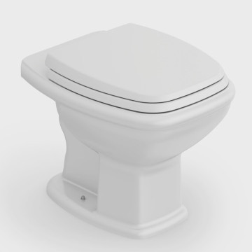 Vaso Sanitário Convencional com Assento Soft Close Fit Plus Celite