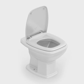 Vaso Sanitário Convencional com Assento Soft Close Fit Plus Celite