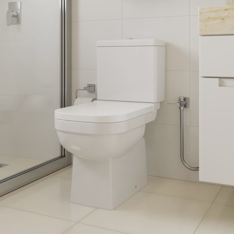 Kit Vaso Sanitário com Caixa Acoplada e Assento Soft Close Elite Celite