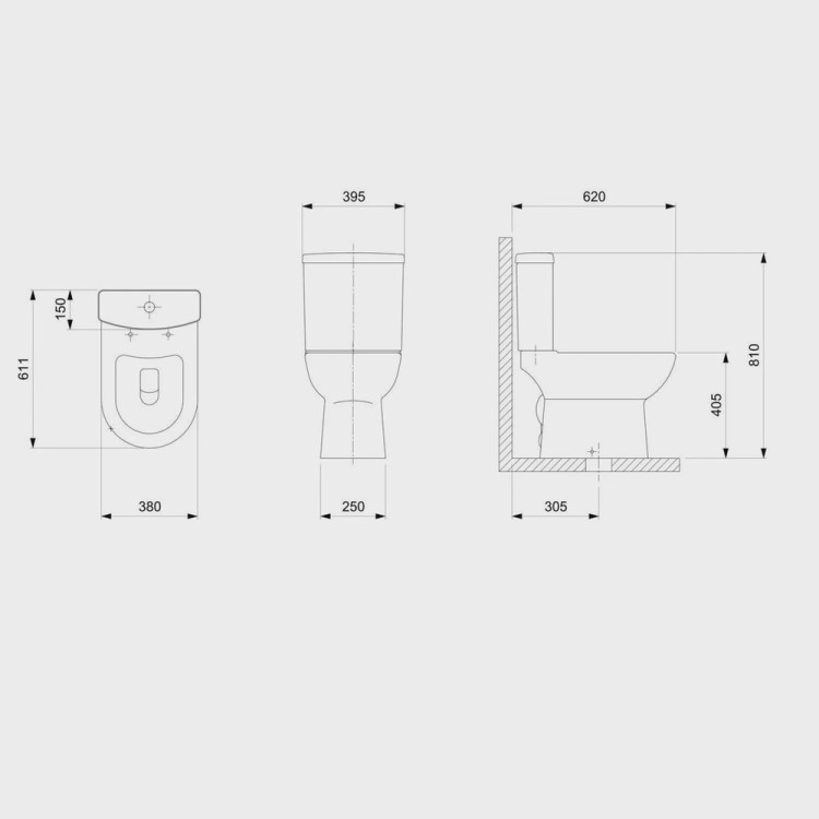 Kit Vaso Sanitário com Caixa Acoplada e Assento Soft Close Smart Celite