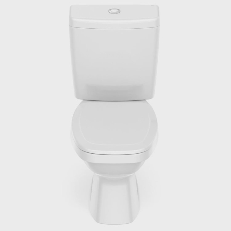 Kit Vaso Sanitário com Caixa Acoplada 6 Litros e Assento Like Celite