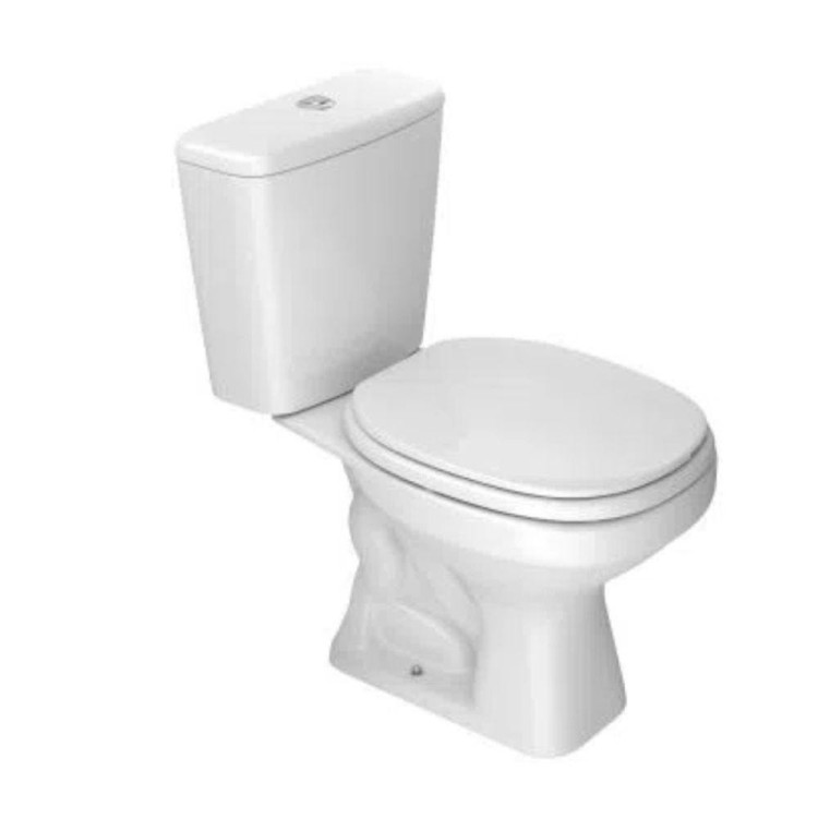Kit Completo De Vaso Sanitário Com Caixa Acoplada Aspen Branco - Deca