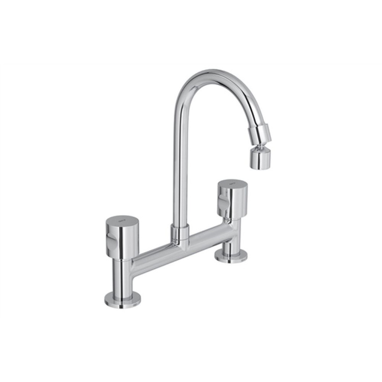 Misturador Deca Cozinha Mesa Bica Móvel ASPEN Cromada 1256 C35