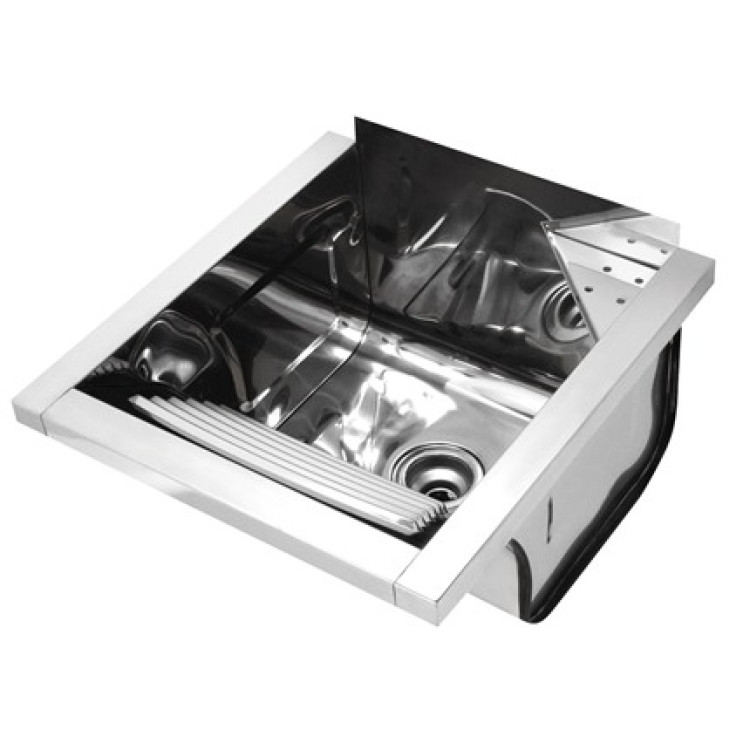 Tanque Reto 44X48X26 Alto Brilho 23 L Parede - Docol