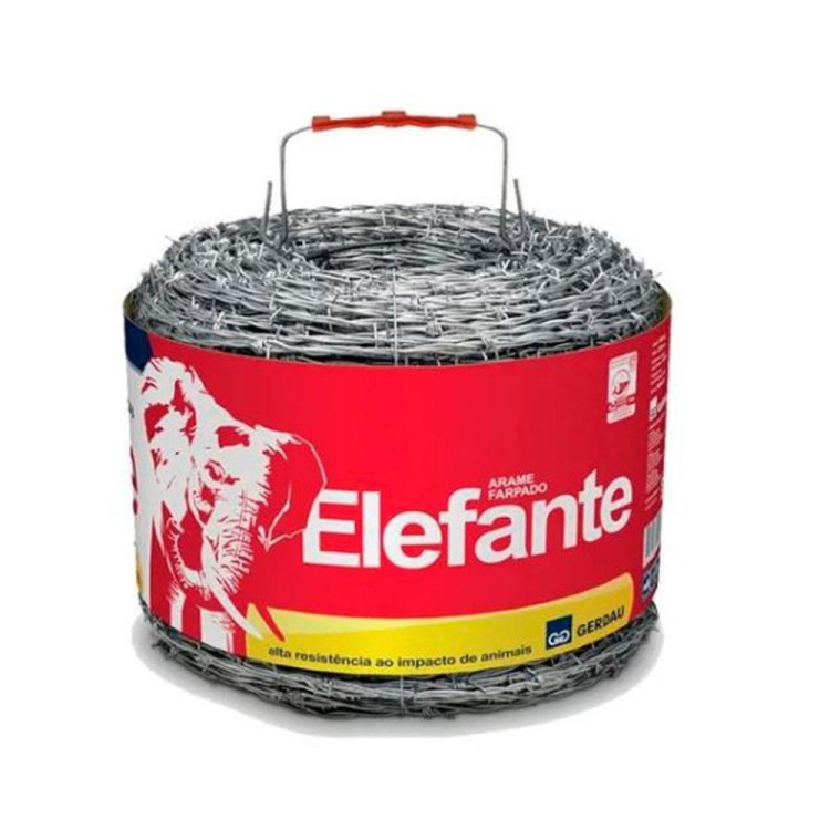 Arame Farpado 2,2mm Gerdau Elefante com 250m