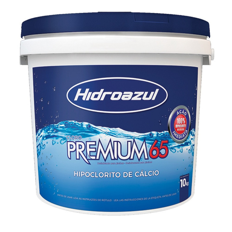 Cloro Hipoclorito De Cálcio 65 10kg Hidroazul