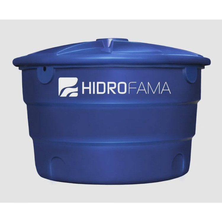 Caixa D' Água Polietileno com tampa 500L Hidrofama