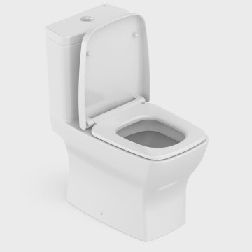 Kit Vaso Sanitário com Caixa Acoplada e Assento Soft Close Boss Incepa