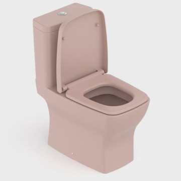 Kit Vaso Sanitário com Caixa Acoplada e Assento Soft Close Boss Incepa