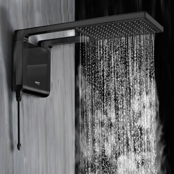 Chuveiro Eletrônico Acqua Storm Ultra 7800w Preto Loren